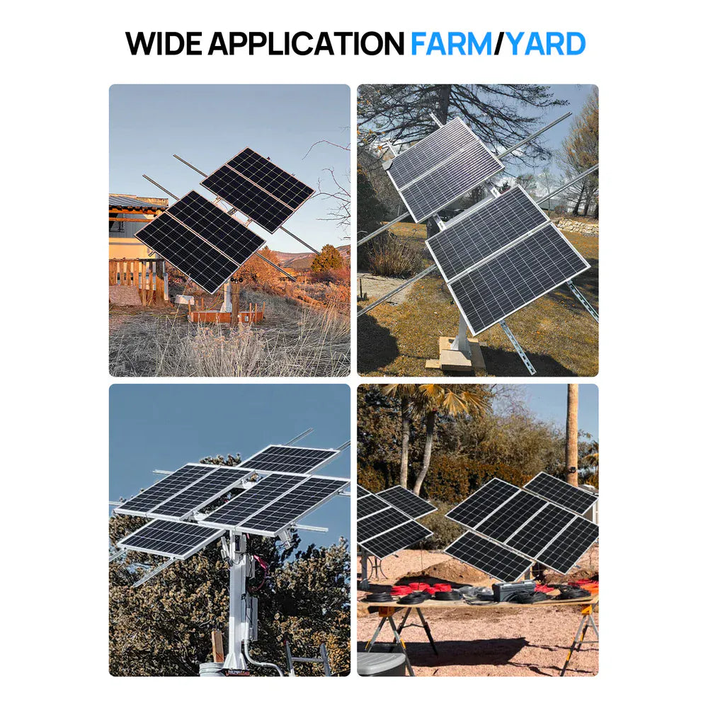 Eco-Worthy Eco-Worthy Solar Panel Dual Axis Tracking System Expanded Version w/ Tracker Controller