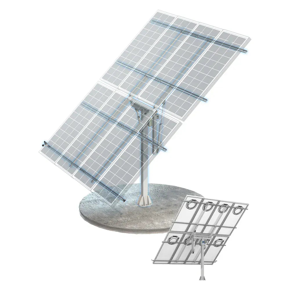 Eco-Worthy Eco-Worthy Solar Panel Dual Axis Tracking System Expanded Version w/ Tracker Controller