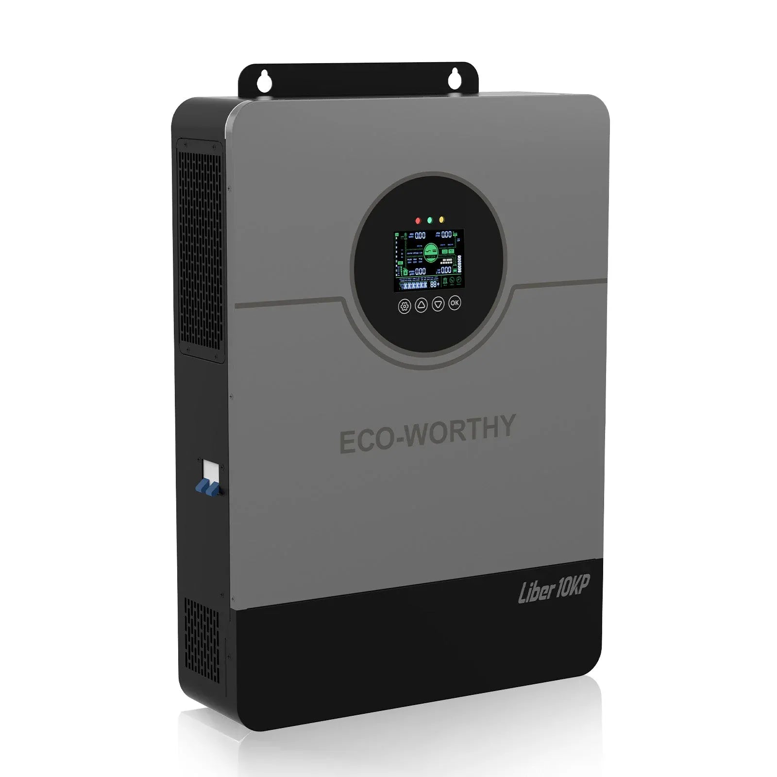 ECO-WORTHY Liber 10KP Split-phase AIO Solar Inverter | 48Vdc to 120Vac/240Vac | 10000W@500V PV Input | UL 1741 - In Store Offer Only