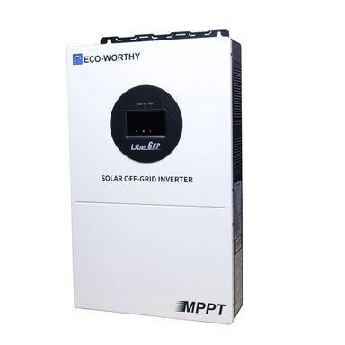 Eco-Worthy Solar Charge Controllers and Inverters New Updated Version Eco-Worthy 6KW 48V Solar Off-grid Split-phase AIO Inverter