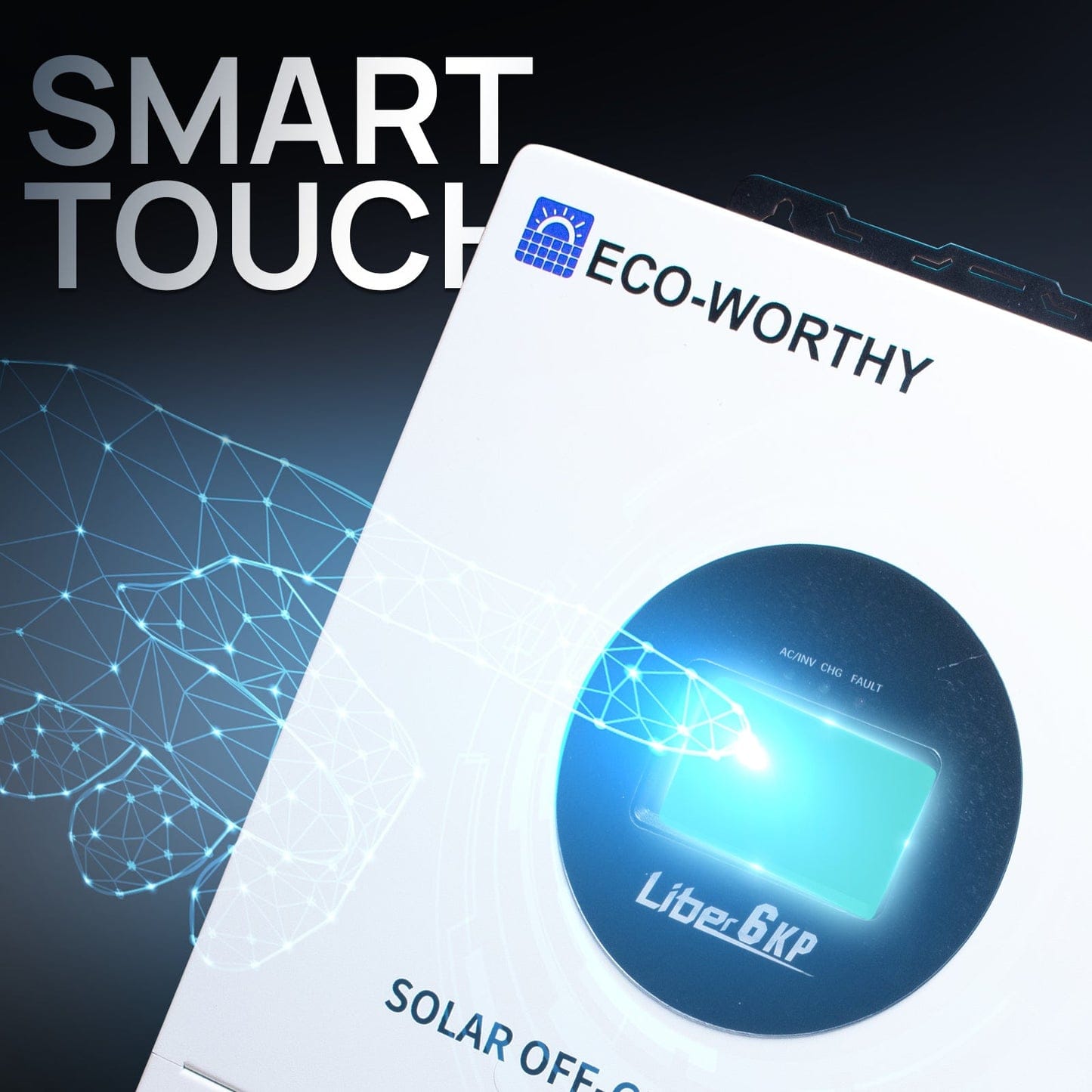 Eco-Worthy Solar Charge Controllers and Inverters New Updated Version Eco-Worthy 6KW 48V Solar Off-grid Split-phase AIO Inverter- In-Store Offer Only