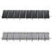 Eco-Worthy Mounting brackets Updated Adjustable Solar Panel Mounting Brackets for 200W–400W Panels