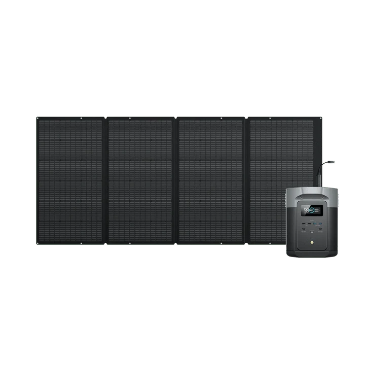 Ecoflow Power Station DELTA 2 Max + 400W EcoFlow DELTA 2 Max Portable Power Station