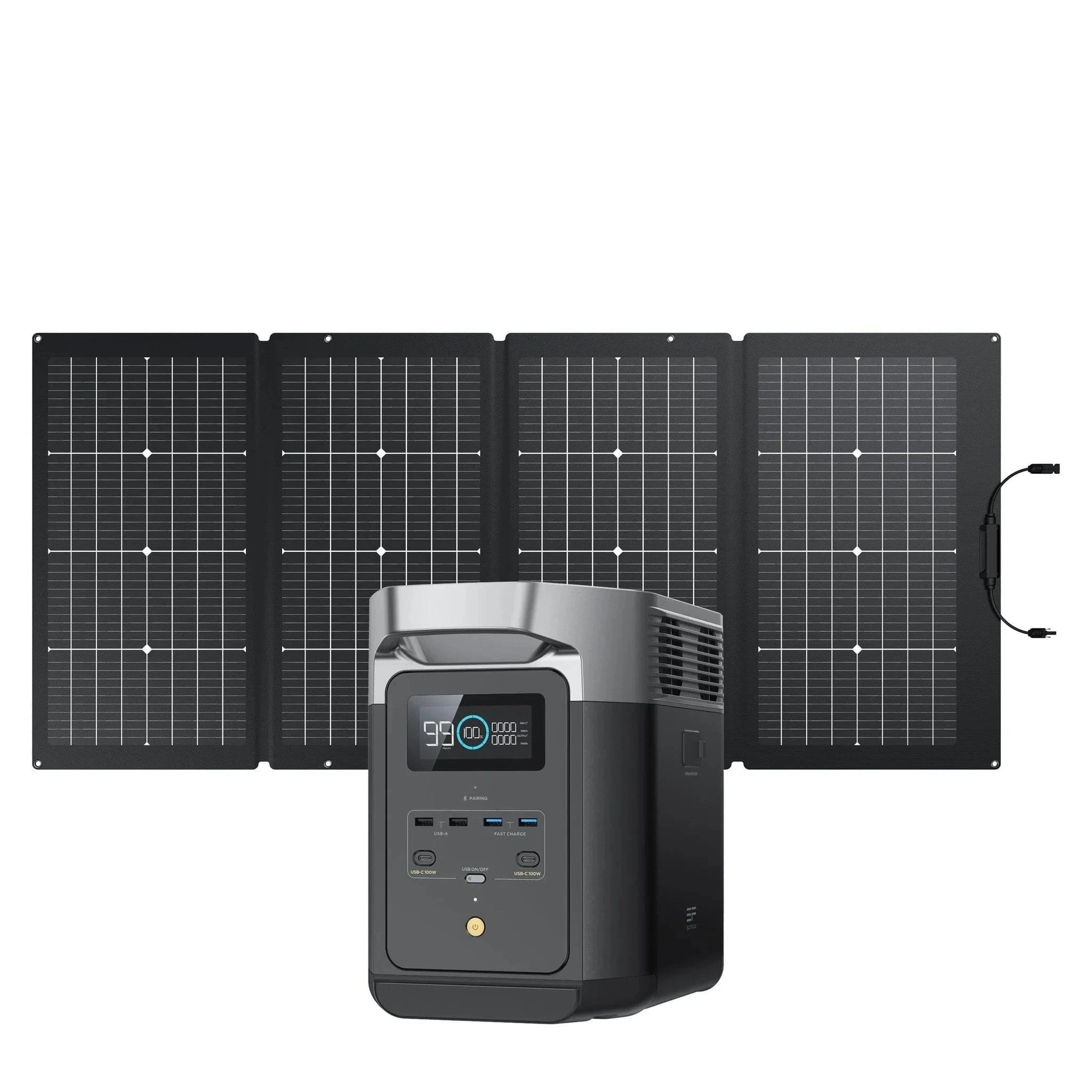 Ecoflow Power Station DELTA 2 + 2*220W EcoFlow DELTA 2 Portable Power Station