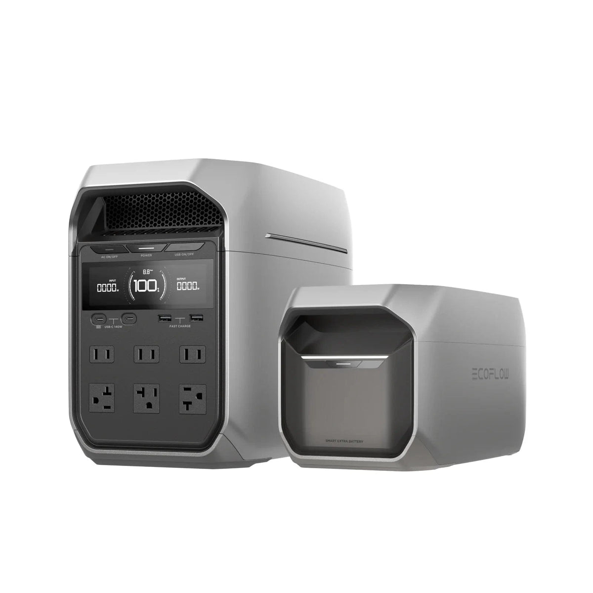 Ecoflow Power Station DELTA 3 Plus + DELTA 3 Extra Battery EcoFlow DELTA 3 Plus Portable Power Station