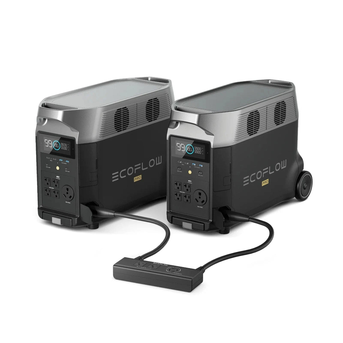 Ecoflow Power Station DELTA Pro *2 + Double Voltage Hub EcoFlow DELTA Pro Portable Power Station