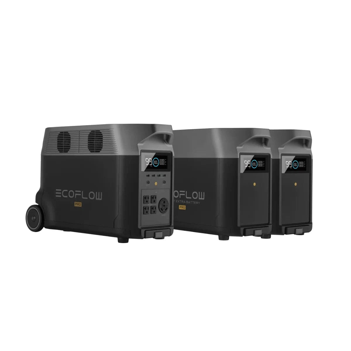 Ecoflow Power Station DELTA Pro+ 2 * DELTA Pro Extra Battery EcoFlow DELTA Pro Portable Power Station