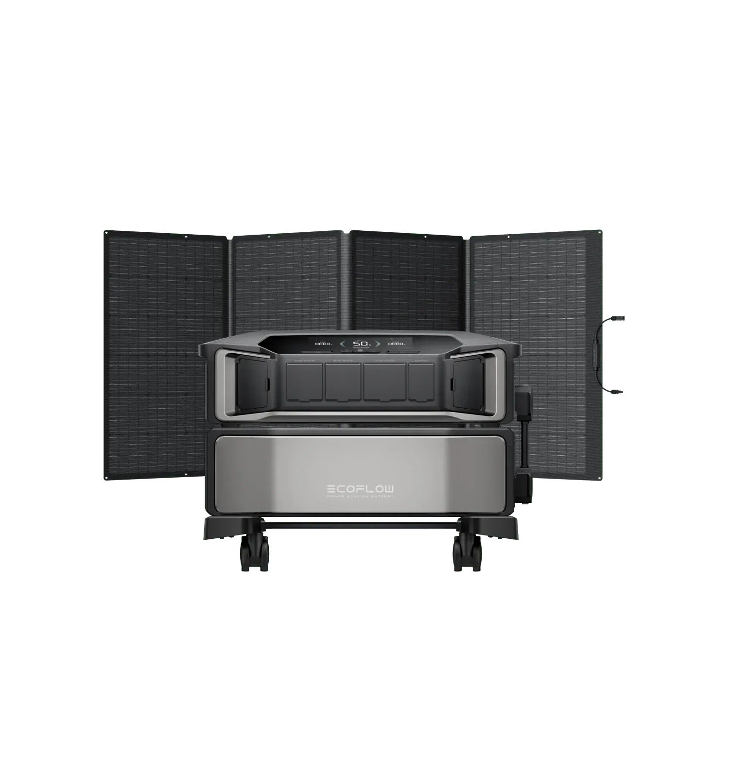 Ecoflow Power Station DELTA Pro Ultra (Inverter + 1* Battery) + 400W Portable Solar Panel EcoFlow DELTA Pro Ultra Whole-Home Backup Power