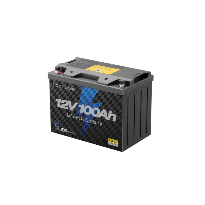 Ecoflow Power Station EcoFlow Lithium 12V 100Ah Deep Cycle LiFePO4 Battery