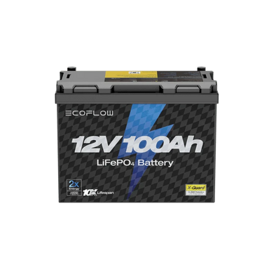 Ecoflow Power Station EcoFlow Lithium 12V 100Ah Deep Cycle LiFePO4 Battery