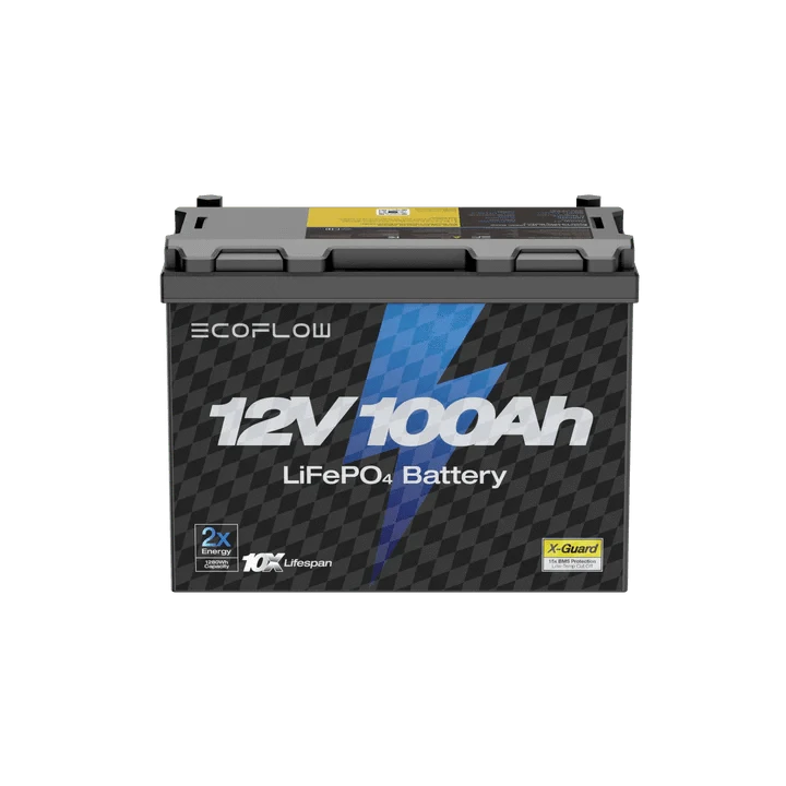 Ecoflow Power Station EcoFlow Lithium 12V 100Ah Deep Cycle LiFePO4 Battery