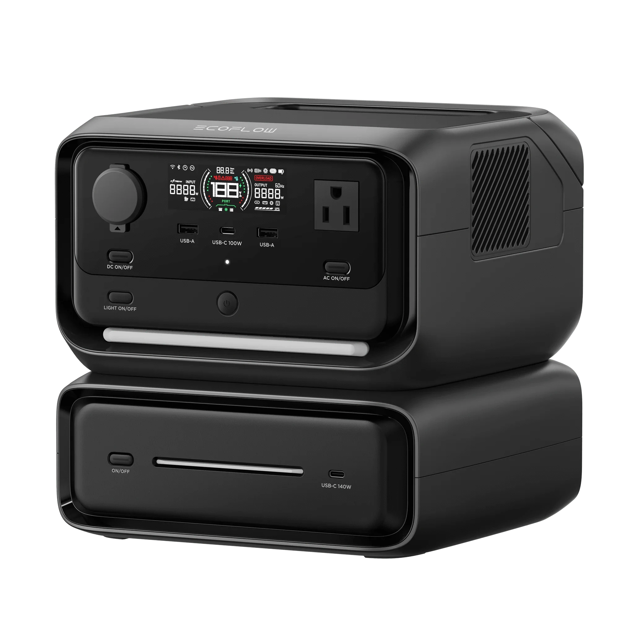 Ecoflow Power Station Ecoflow RIVER 3 Max (RIVER 3 Plus + Extra Battery 300)