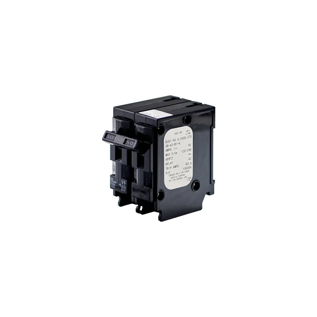 EG4 Solar Accessories & Components BSB 50A AC Circuit Breaker | Compatible with EG4 12kPV Hybrid Inverter