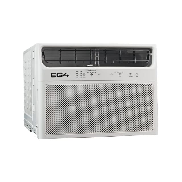 EG4 Air Conditioners EG4 12K BTU Hybrid Solar Window Unit with Solar Panels