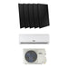 EG4 Air Conditioners 5x Peimar 450W Mono PERC Panels EG4 12k Hybrid Solar Powered Mini Split Kit (R32)