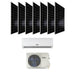 EG4 Air Conditioners 7x Boviet 385W Monofacial Panel EG4 12k Hybrid Solar Powered Mini Split Kit (R32)