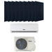 EG4 Air Conditioners 9x Lumina SolarSpace 405W Solar Panel EG4 24k Hybrid Solar Powered Mini Split Kit (R32)