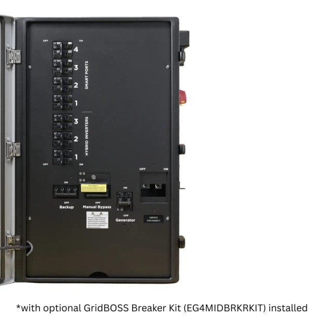 EG4 Solar Charge Controllers and Inverters EG4 GridBOSS MID v3.1 | 200A Service Entrance
