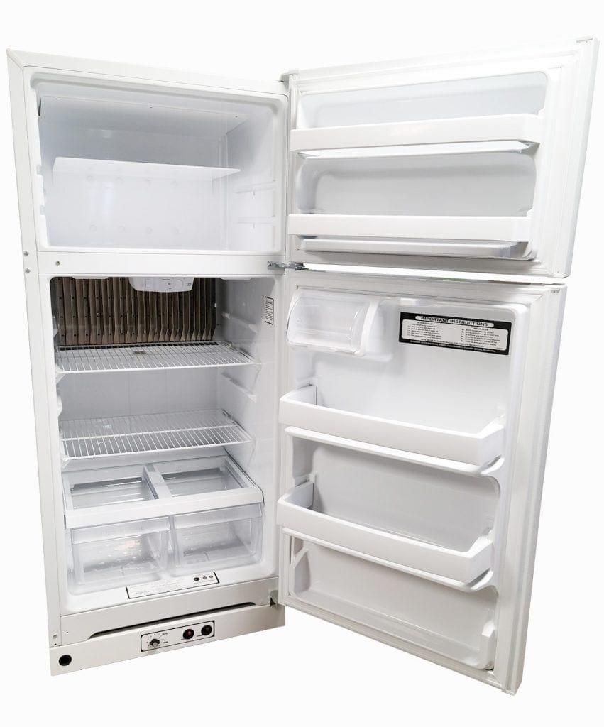 EZ Freeze Propane Refrigerator EZ Freeze 16 Cu. Ft. White Natural Gas Refrigerator EZ-16W-NG