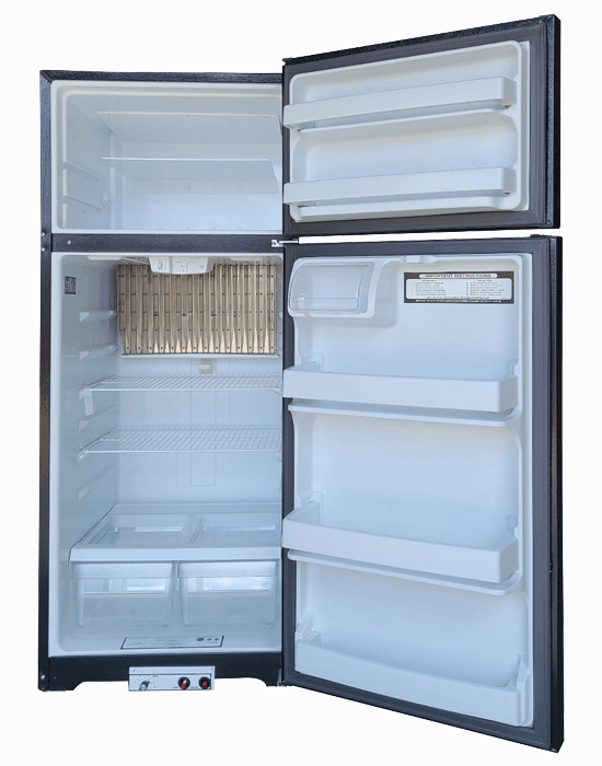 EZ Freeze Natural Gas Refrigerator EZ Freeze 19 Cu. Ft. Black Natural Gas Refrigerator EZ-19B-NG