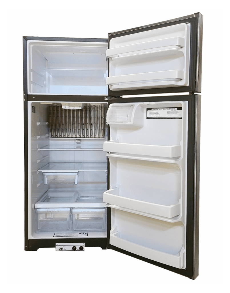 EZ Freeze Natural Gas Refrigerator EZ Freeze 19 Cu. Ft. Stainless Steel Natural Gas Refrigerator EZ-19SS-NG