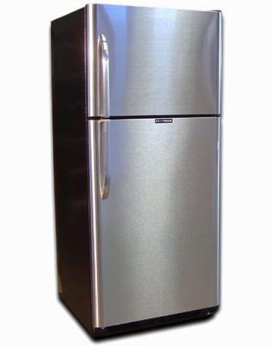 EZ Freeze Propane Refrigerator EZ Freeze 21 Cu. Ft. Stainless Steel Natural Gas Refrigerator EZ-21SS-NG
