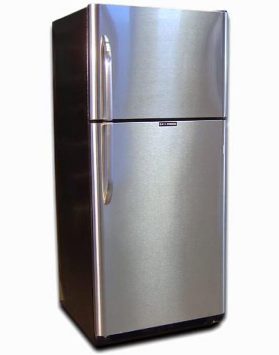 EZ Freeze Propane Refrigerator EZ Freeze 21 Cu. Ft. Stainless Steel Natural Gas Refrigerator EZ-21SS-NG