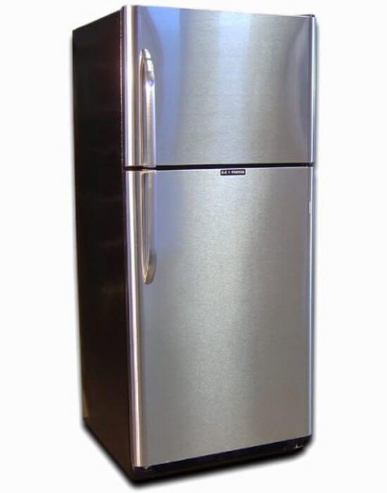 EZ Freeze Propane Refrigerator EZ Freeze 21 Cu. Ft. Stainless Steel Propane Gas Refrigerator EZ-2150SS