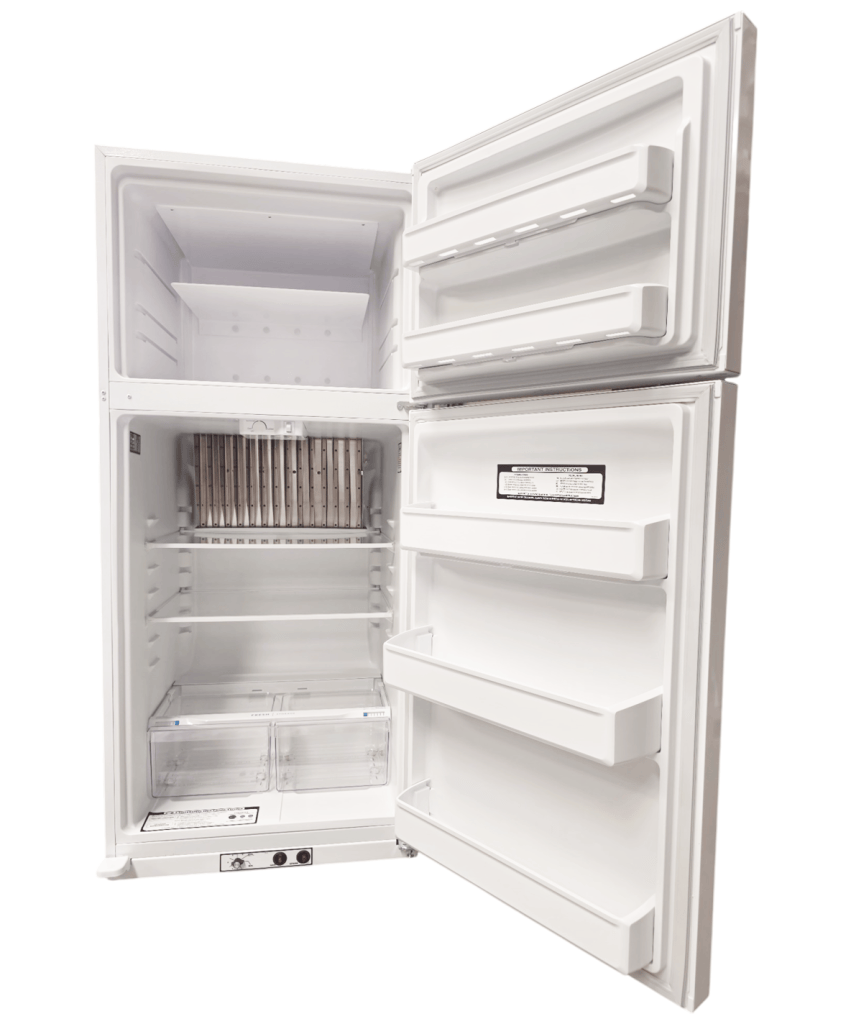 EZ Freeze Propane Refrigerator EZ Freeze 21 Cu. Ft. White Propane Gas Refrigerator EZ-21W