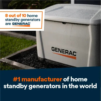 Generac Generac G0073280 Standby Generator, 26kW with Transfer Switch | Cellular