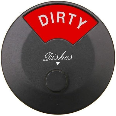 Home Medley Home Essentials Home Medley Dishwasher Magnet Clean Dirty Sign, Round and Rotating Design, Non-Scratching Magnet and 3M Adhesive Stickers, Perfect Kitchen Gadgets for All Dishwashers (Black) FREE SHIPPING!!