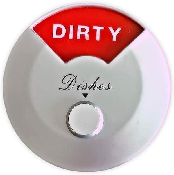 Home Medley Home Essentials Home Medley Dishwasher Magnet Clean Dirty Sign, Round and Rotating Design, Non-Scratching Magnet and 3M Adhesive Stickers, Perfect Kitchen Gadgets for All Dishwashers (Silver) FREE SHIPPING!!