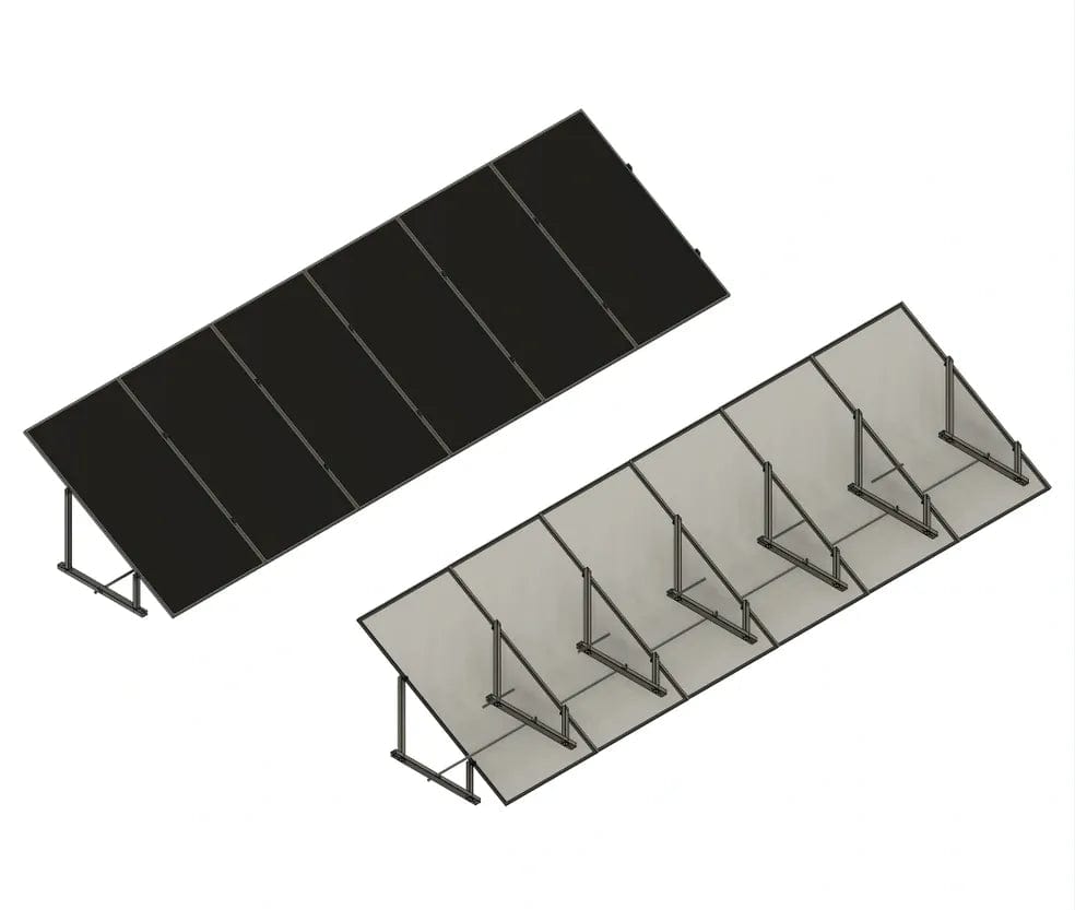 IntegraRack Solar Energy Kits IntegraRack IR-15 BallastRack™ Racking System (Single Frame)