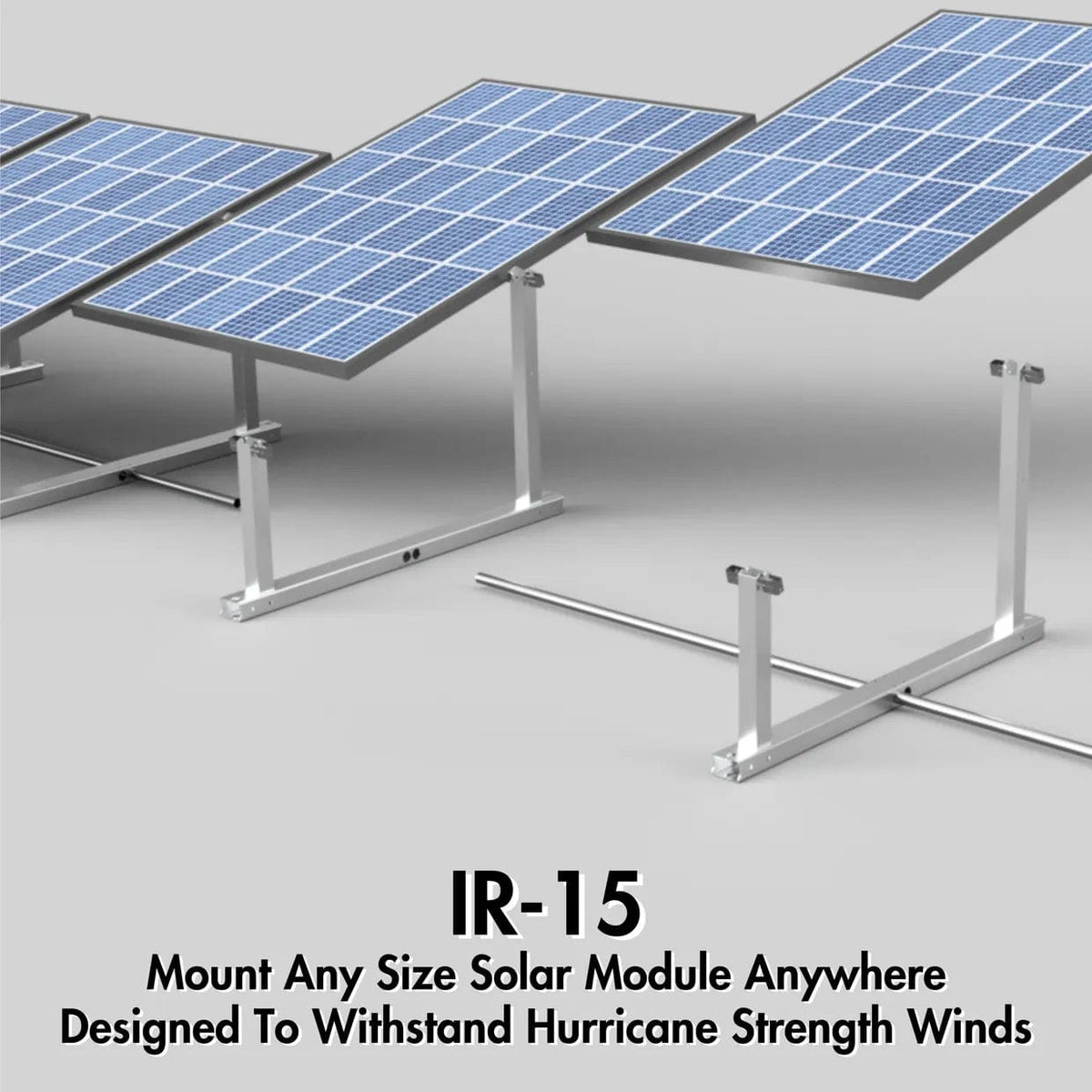 IntegraRack Solar Energy Kits IntegraRack IR-15 BallastRack™ Racking System (Single Frame)