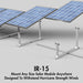 IntegraRack Solar Energy Kits IntegraRack IR-15 BallastRack™ Racking System (Single Frame)