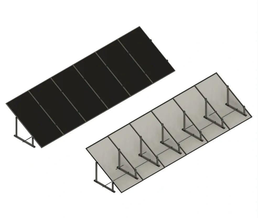 IntegraRack Solar Energy Kits IntegraRack IR-30 BallastRack™ Solar Module Racking System (Single Frame)