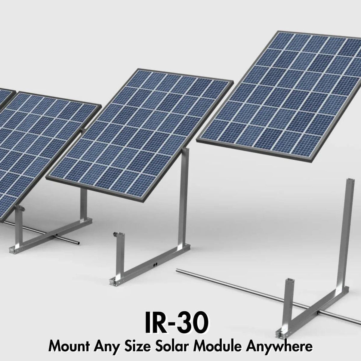 IntegraRack Solar Energy Kits IntegraRack IR-30 BallastRack™ Solar Module Racking System (Single Frame)