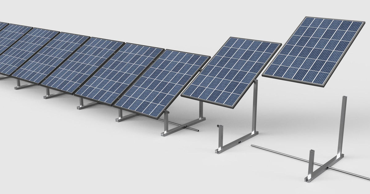 IntegraRack Solar Energy Kits IntegraRack IR-30 BallastRack™ Solar Module Racking System (Single Frame)