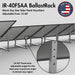 IntegraRack Solar Energy Kits IntegraRack IR-40FSAA BallastRack Solar Module Racking System