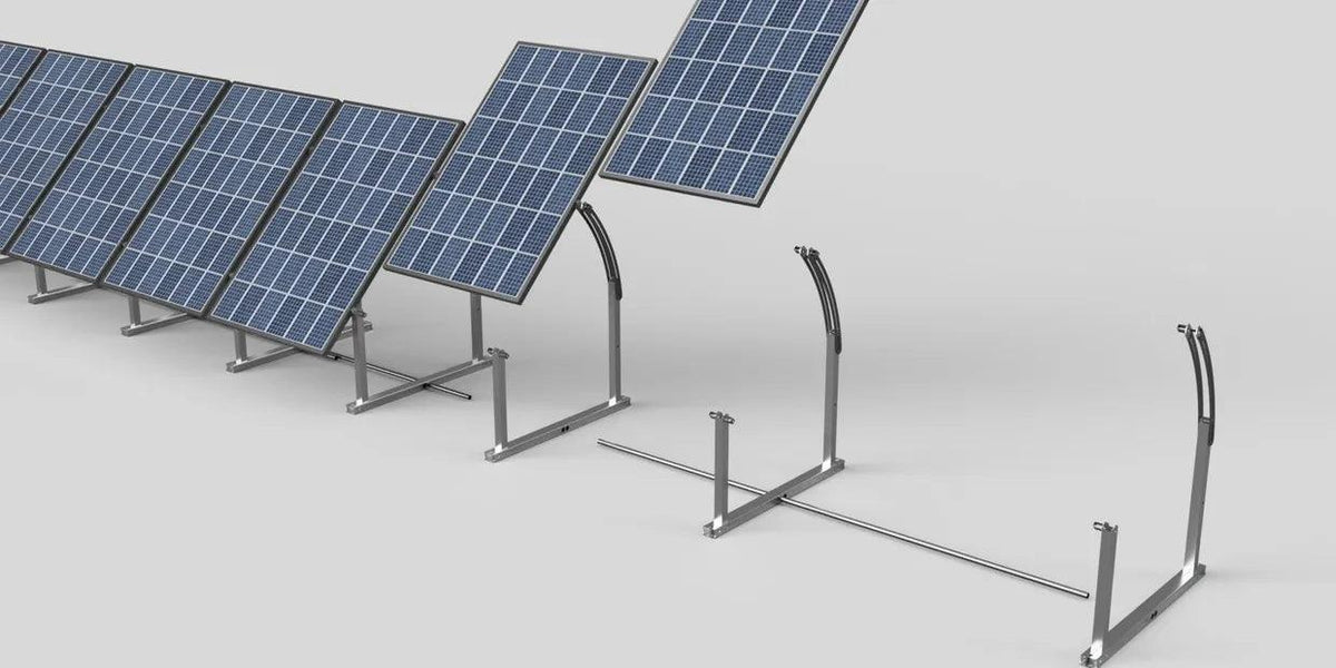 IntegraRack Solar Energy Kits Integrarack IR-45ASA Adjustable Seasonal Angle BallastRack™ Solar Module Racking System