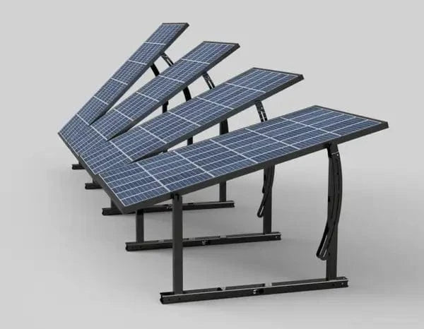 IntegraRack Solar Energy Kits Integrarack IR-45ASA Adjustable Seasonal Angle BallastRack™ Solar Module Racking System