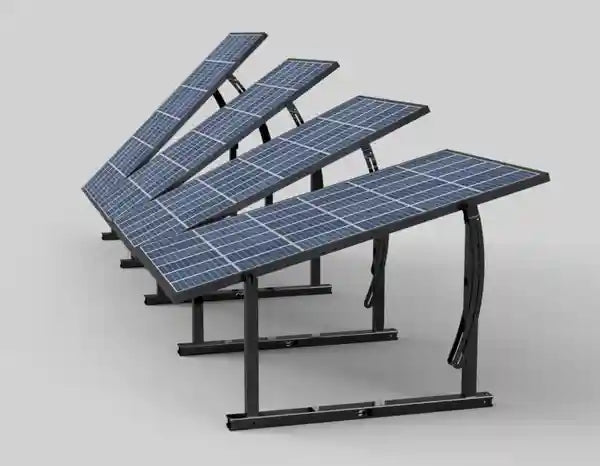IntegraRack Solar Energy Kits Integrarack IR-45ASAB Adjustable Seasonal Angle BallastRack™ Solar Module Racking System