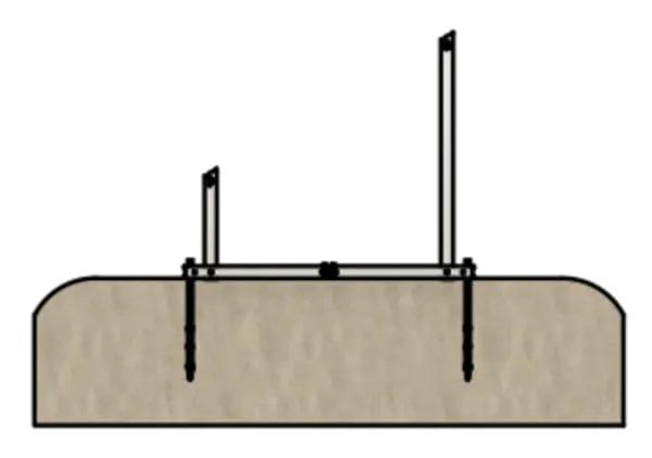 IntegraRack Solar Energy Kits IR AnchorSpike™ Mounting System