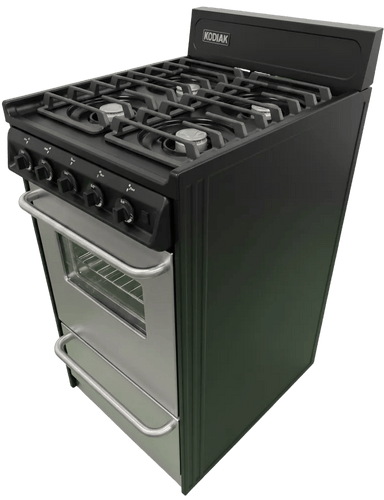 Kodiak Propane Range /Stove Kodiak 20" Propane Range (Stainless Steel) - Battery Ignition with Cast Iron Grates
