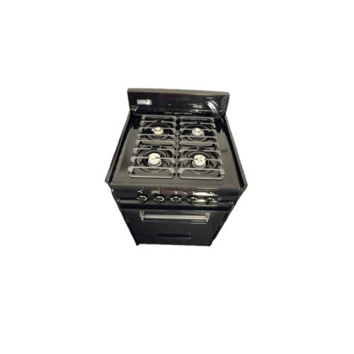 Kodiak Propane Range /Stove Kodiak 24" Propane Range (Black) - Battery Ignition with Cast Iron Grates