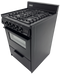 Kodiak Propane Range /Stove Kodiak 24" Propane Range (Black) - Battery Ignition with Cast Iron Grates
