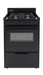 Kodiak Propane Range /Stove Kodiak 24" Propane Range (Black) - Battery Ignition with Cast Iron Grates