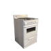 Kodiak Propane Range /Stove Kodiak 24" Propane Range (White) - Battery Ignition with Cast Iron Grates