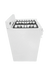 Kodiak Propane Range /Stove Kodiak 24" Propane Range (White) - Battery Ignition with Cast Iron Grates