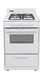 Kodiak Propane Range /Stove Kodiak 24" Propane Range (White) - Battery Ignition with Cast Iron Grates